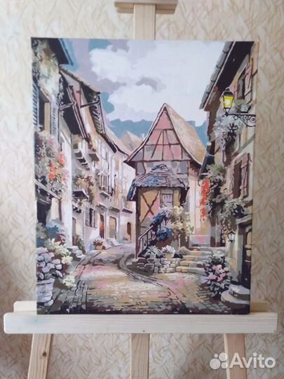 Готовые картины по номерам