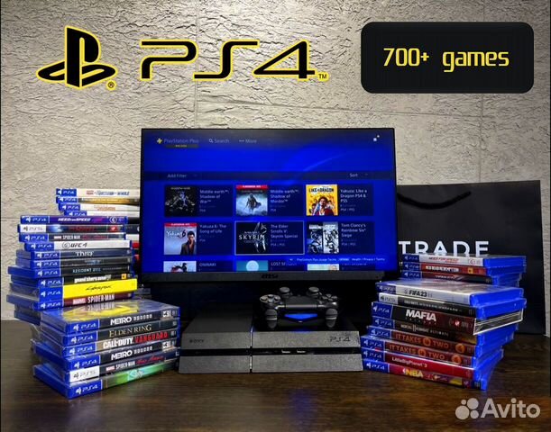 Playstation 4 (700 игр)