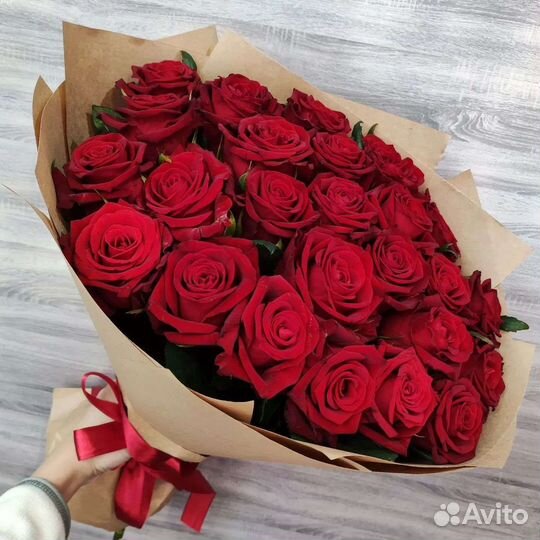 Букет из роз. Розы оптом. Доставка цветов