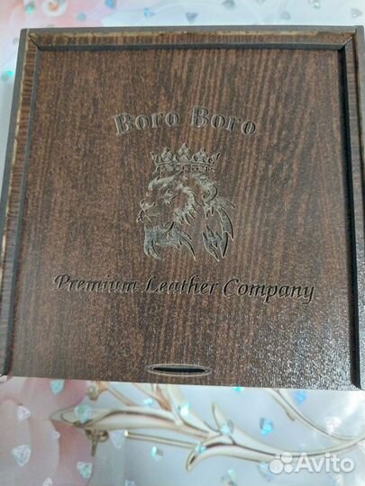 Мужской кожаный ремень