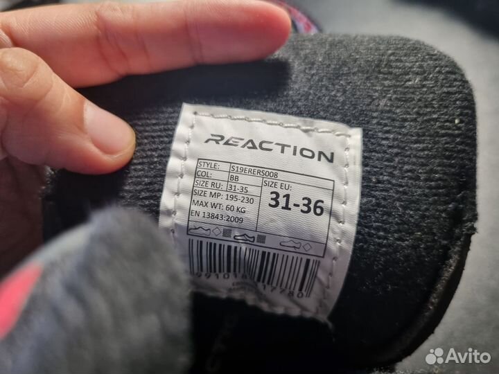 Ролики Reaction 31-36р