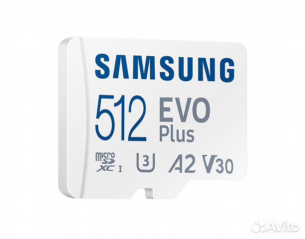 Samsung EVO Plus 512GB microSD карта памяти