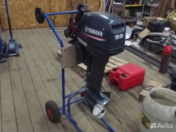 Мотор Yamaha 9,9 лодка Гладиатор 3,7AL