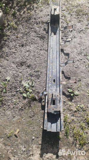 Kia rio 2 усилитель бампера заднего