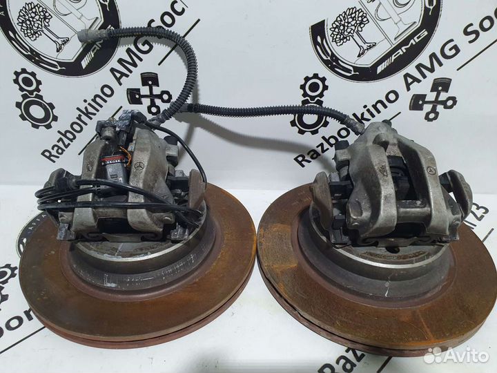 Комплект задней тормозной системы Mercedes W219