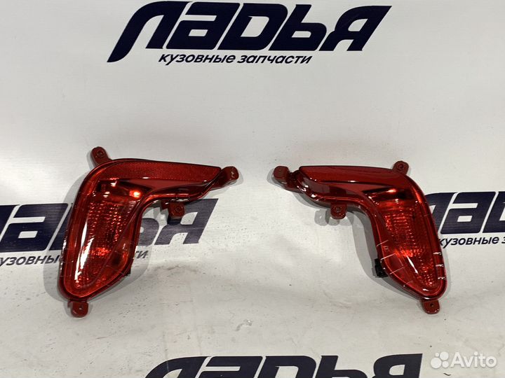 Катафот заднего бампера Kia Rio(17-20) левый