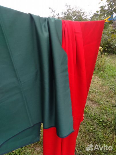 Отрез ткани СССР, полушерсть