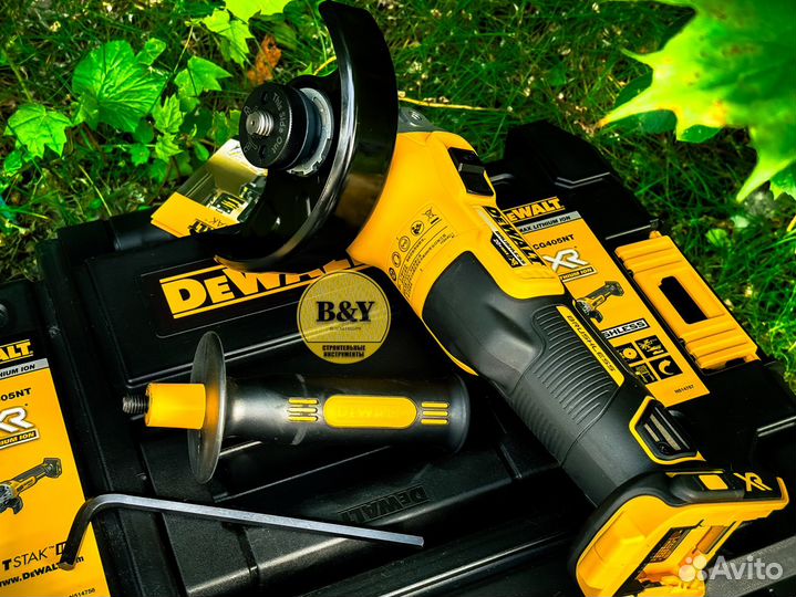 Аккумуляторная болгарка DeWalt DCG405NT 20B