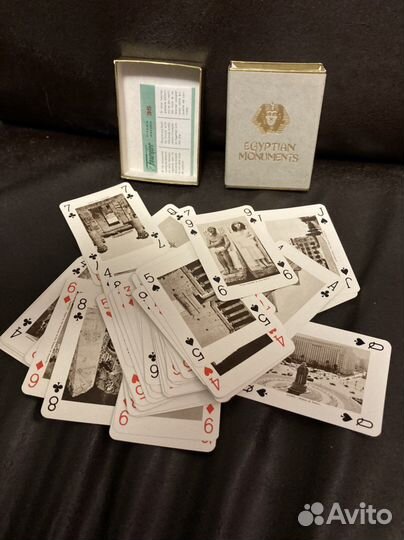 Карты игральные Египет СССР