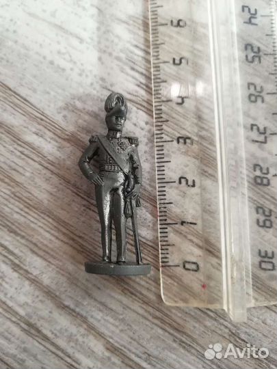 Модель солдатика оловянная фигурка 40 мм