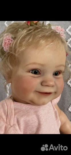 Кукла реборн малышка большая 62 см В наличии