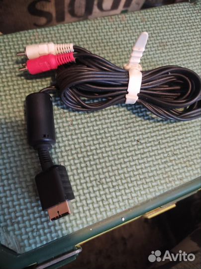 AV кабель тюльпаны для playstation оригинал