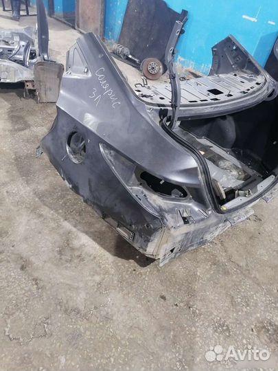 Крыло заднее левое Hyundai Solaris 1