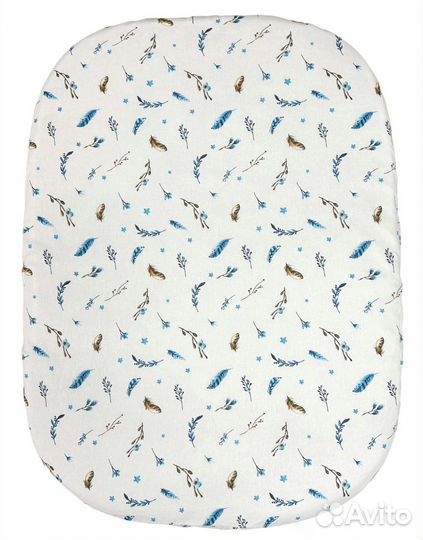 Детская Простынь на резинке 100х70 хлопок