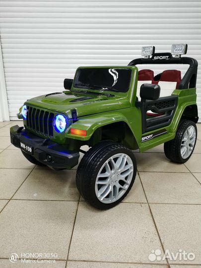 Детский электромобиль jeep