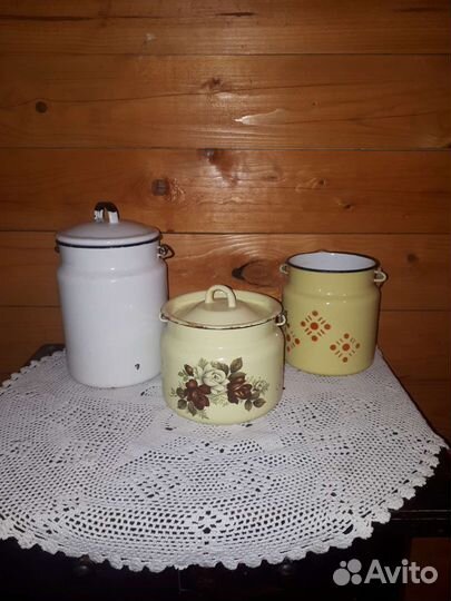 Эмалированная и алюминиевая посуда