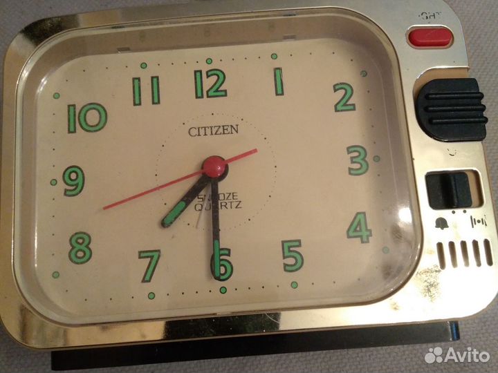 Citizen будильник и часы G - resist не Casio