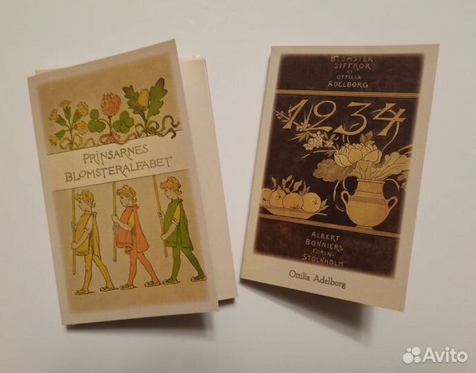 Открытки Оттилии Адельборг (Ottilia Adelborg)