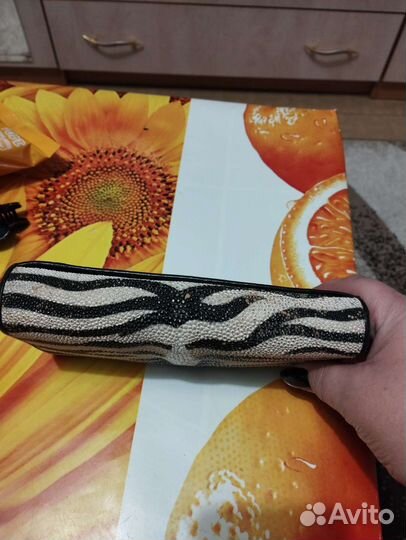Кошелёк,из кожи ската