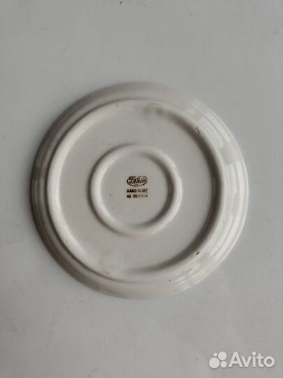 Блюдце-Гжель ручная работа