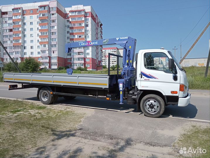 Hyundai HD78 с КМУ, 2012