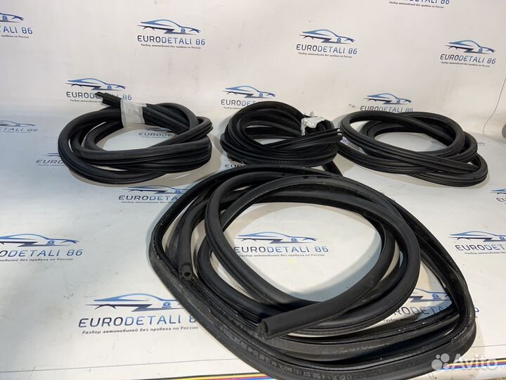 Резиновые уплотнители комплект BMW E46