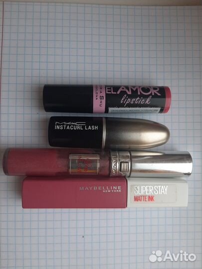 Помада mac, lancome и др