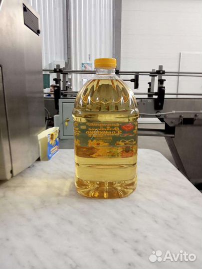 Масло подсолнечное рафинированное в/с гост