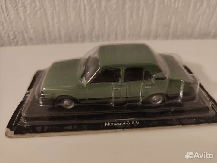 Автолегенды СССР № 80 Москвич-3-5-6 Б/Ж