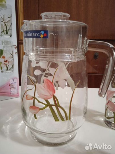 Кувшин с 6 стаканами