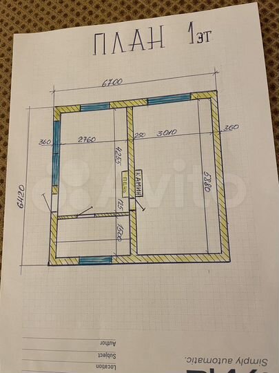 Дача 87 м² на участке 4 сот.