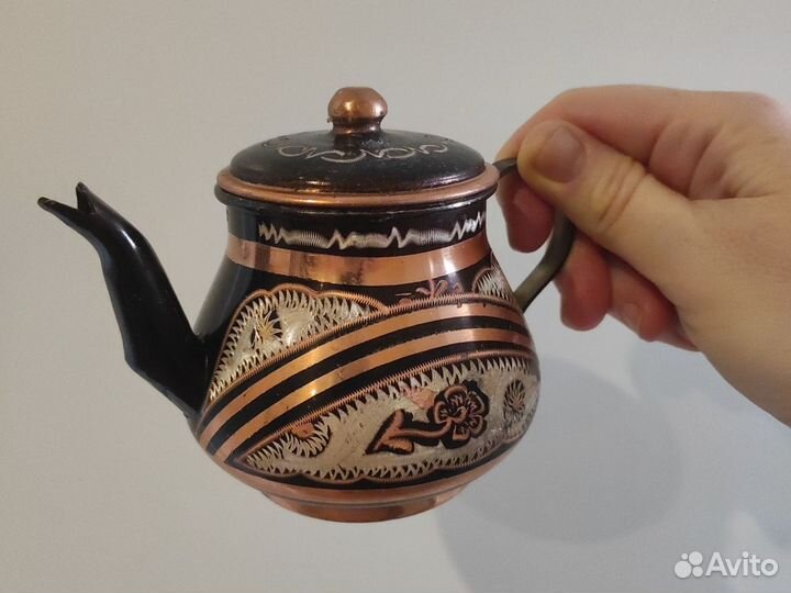 Чайник медный