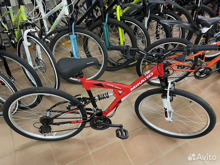 Велосипед двухподвес 26 mikado explorer