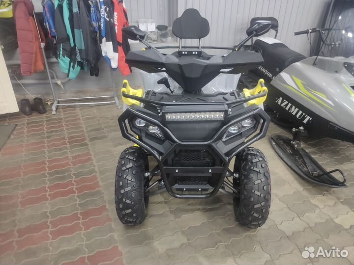 Квадрик Avantis Ray 8 Lux: подростковый атв с гидравликой и стильным дизайном