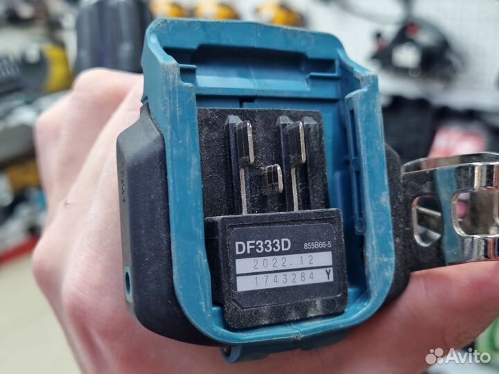 Аккумуляторная дрель шуруповерт Makita DF333D Tm01