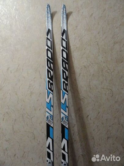 Горные лыжи LS Brados с авто-креплением, новые