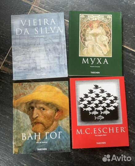 Альбомы и художники, Phaidon, Taschen