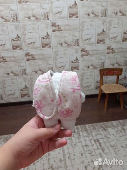 Зайчик ручной работы (детская игрушка) 0+