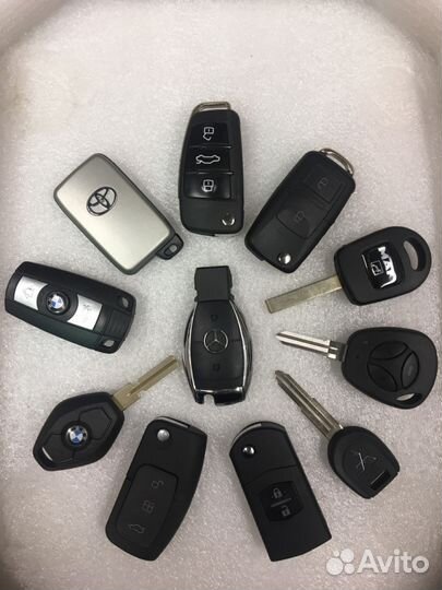 Автомобильные ключи с чипом изготовление, ремонт