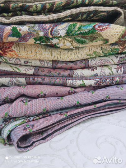 Гобеленовые скатерти наволочки новые