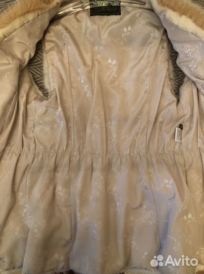 Жилет норковый с лисой