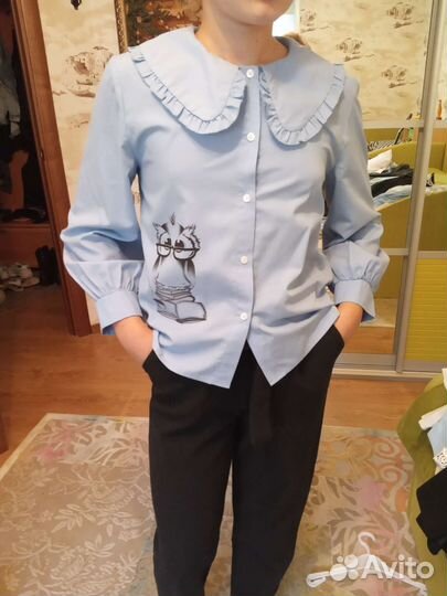 Блузки школьные 146-152