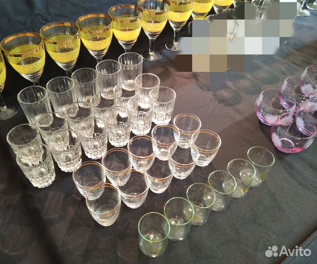 Фужеры и другое. СССР