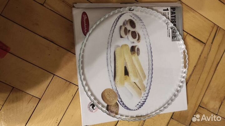 Блюдо для пирожных или фруктов новое