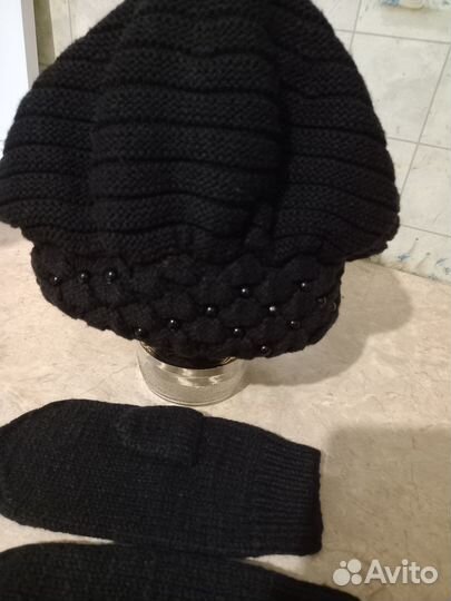 Шапочка и варежки