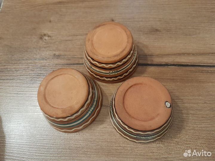 Набор керамических соусников 3 шт