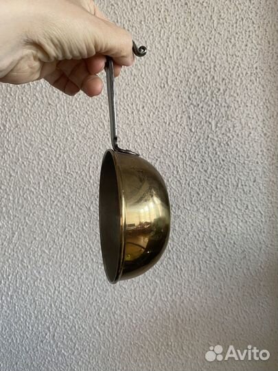 Ковш медный, винтаж. швеция