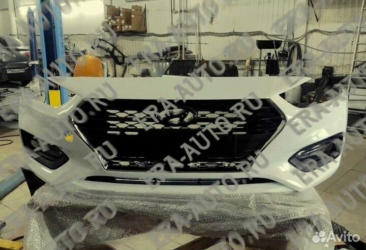 Бампер со скалада