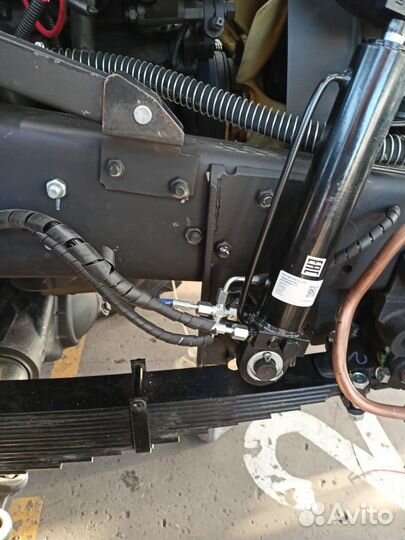 Плавающая независимая подвеска кабины камаз