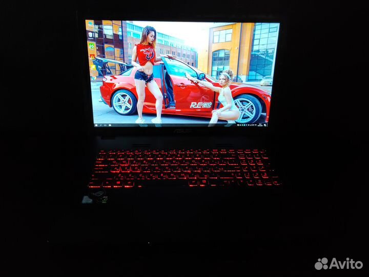 Игровой Asus ROG 17.3 full HD/ i5-6300HQ/GTX 960M